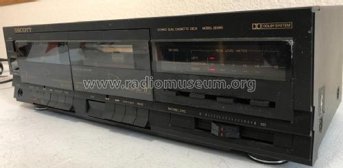 Stereo Dual Cassette Deck DD660; Scott; H.H.; Maynard (ID = 2866462) R-Player