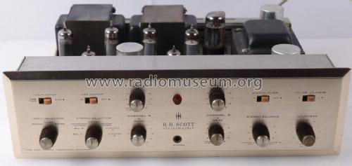 Stereomaster 222-C; Scott; H.H.; Maynard (ID = 2875880) Ampl/Mixer
