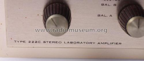 Stereomaster 222-C; Scott; H.H.; Maynard (ID = 2875882) Ampl/Mixer