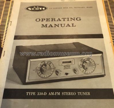 Stereomaster 330-D; Scott; H.H.; Maynard (ID = 2967597) Radio