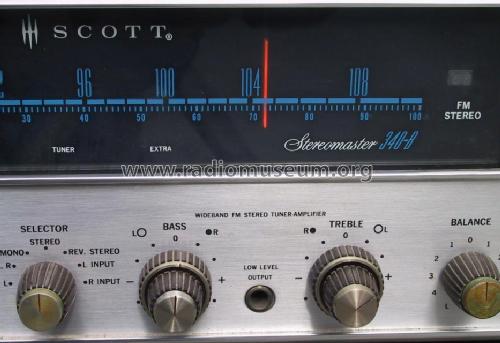 Stereomaster 340-B; Scott; H.H.; Maynard (ID = 316354) Radio