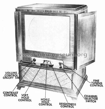 Scott 924W; Scott Radio Labs.E.H (ID = 3081009) Television