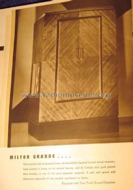 Milton Grande CABINET only; Scott Radio Labs.E.H (ID = 1596640) Cabinet