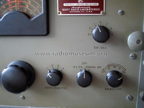 SLR-M ; Scott Radio Labs.E.H (ID = 1074449) Radio