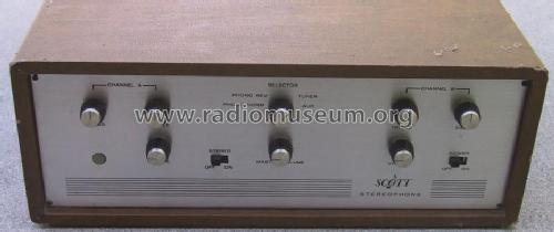 Stereophone 104; Scott Radio Labs.E.H (ID = 357036) Ampl/Mixer