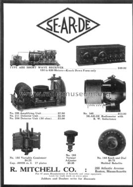 Detector Unit 206; Se-Ar-De brand; (ID = 1196187) mod-pre26