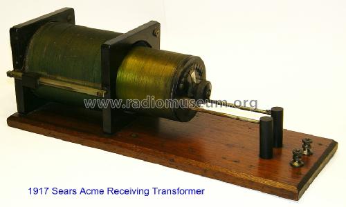 Improved Acme Receiving Transformer ; Sears, Roebuck & Co. (ID = 1233359) mod-pre26