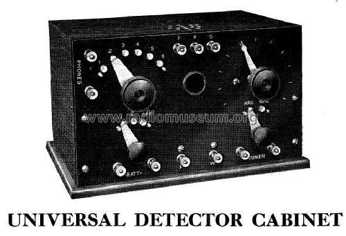 Meteor Universal Detector Cabinet; Sears, Roebuck & Co. (ID = 977446) mod-pre26