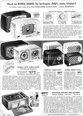 Silvertone 6 Ch= 132.881 Order=57K 06; Sears, Roebuck & Co. (ID = 1325697) Radio