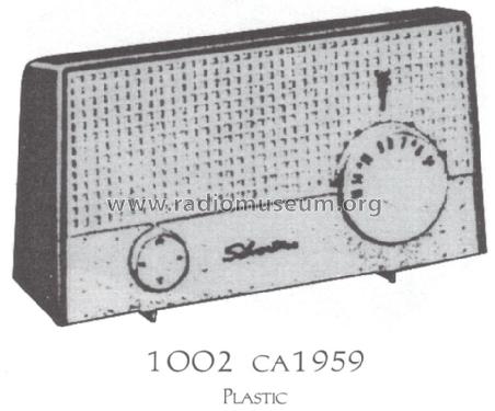 Silvertone 1002 Order=57H 1002; Sears, Roebuck & Co. (ID = 1519439) Radio