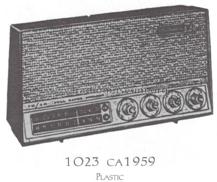 Silvertone 1023 Order=57H 1023; Sears, Roebuck & Co. (ID = 1519270) Radio