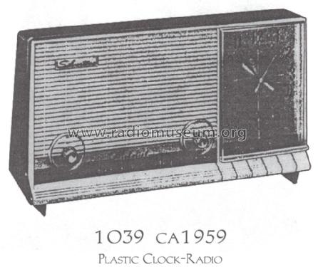 Silvertone 1039 Order=57H 1039; Sears, Roebuck & Co. (ID = 1519272) Radio