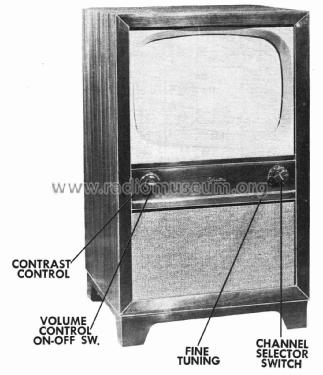Silvertone 1184-20 Ch= 528.631; Sears, Roebuck & Co. (ID = 3096483) Television