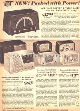 Silvertone 13 Ch= 478.239 Order=57F 013; Sears, Roebuck & Co. (ID = 1622855) Radio