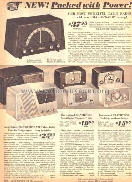 Silvertone 14 Ch= 478.239 Order=57F 014; Sears, Roebuck & Co. (ID = 1622857) Radio