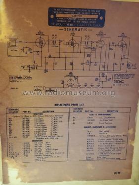 Silvertone 14 Ch= 478.239 Order=57F 014; Sears, Roebuck & Co. (ID = 2800106) Radio