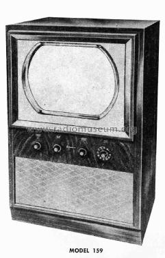 Silvertone 159 Ch= 478.309; Sears, Roebuck & Co. (ID = 2799552) Television