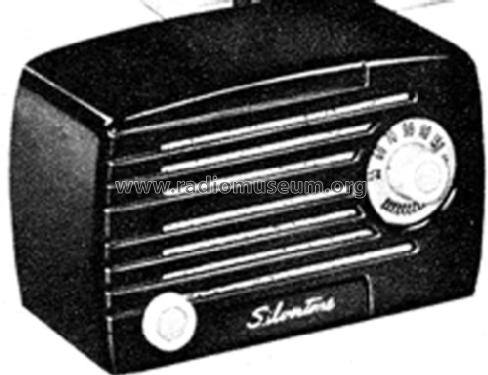 Silvertone 1 ; Sears, Roebuck & Co. (ID = 1331196) Radio