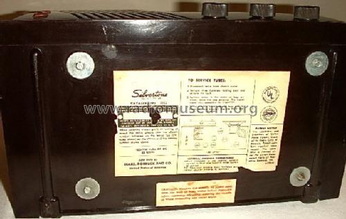 Silvertone 2022 Ch= 132.027 Order=57D 02022; Sears, Roebuck & Co. (ID = 1040166) Radio