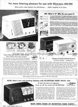 Silvertone 2022 Ch= 132.027 Order=57D 02022; Sears, Roebuck & Co. (ID = 1325507) Radio