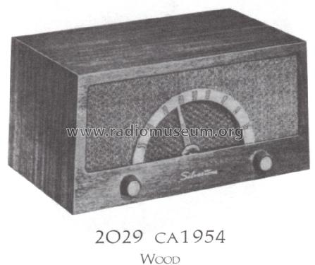 Silvertone 2028 or 2029 Ch= 528.230 Order=57G 02028; Sears, Roebuck & Co. (ID = 1518856) Radio