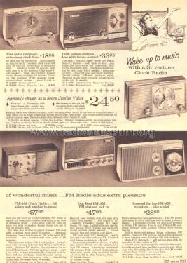 Silvertone 2033 Ch= 528.53690 Order=57G 2033; Sears, Roebuck & Co. (ID = 1672285) Radio