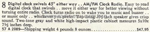 Silvertone 2089 Order= 57A 2089; Sears, Roebuck & Co. (ID = 1728768) Radio