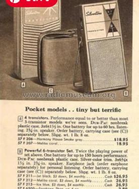 Silvertone 211 Ch= 132.43601 Order=57K 211; Sears, Roebuck & Co. (ID = 2936446) Radio