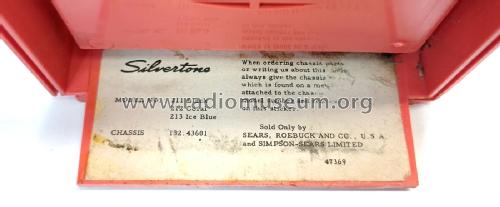 Silvertone 212 Ch= 132.43601; Sears, Roebuck & Co. (ID = 2935764) Radio