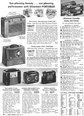 Silvertone 215 Ch= 528.174 Order=57E 0215; Sears, Roebuck & Co. (ID = 1326304) Radio