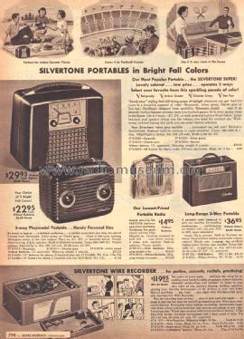 Silvertone 215 Ch= 528.174 Order=57E 0215; Sears, Roebuck & Co. (ID = 1617393) Radio