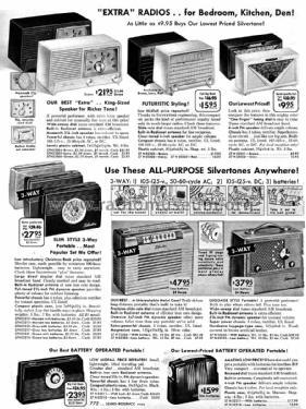 Silvertone 2210 132.880 Order=57G 02210; Sears, Roebuck & Co. (ID = 1343991) Radio