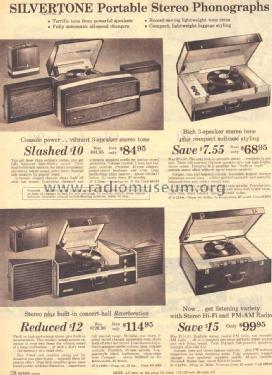 Silvertone 2275 Ch= 528.54140 or 528.54141 Order=57X 2275L; Sears, Roebuck & Co. (ID = 1684882) Radio