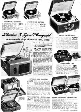 Silvertone 259 Record Changer Order=57E 0259; Sears, Roebuck & Co. (ID = 1334598) R-Player