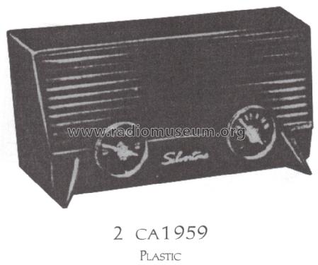 Silvertone 2 Ch= 132.44301 Order=57K 2; Sears, Roebuck & Co. (ID = 1519454) Radio