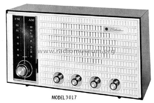 Silvertone 3017 Ch= 132.68801 Order=57H 3017; Sears, Roebuck & Co. (ID = 537758) Radio