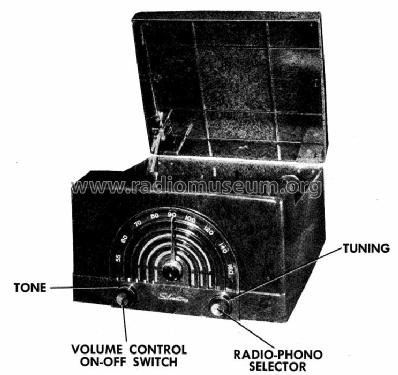 Silvertone 3040 Ch= 528.253; Sears, Roebuck & Co. (ID = 448256) Radio