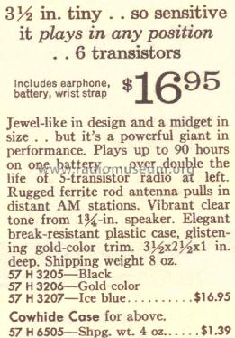 Silvertone 3205 Order=57H 3205; Sears, Roebuck & Co. (ID = 1650915) Radio