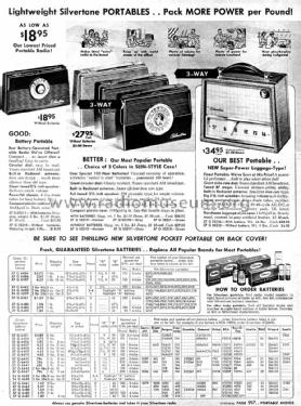 Silvertone 3210 Ch= 528.241-1 Order=57D 03210; Sears, Roebuck & Co. (ID = 1334699) Radio