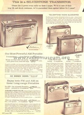 Silvertone 3220 Order=57H 3220; Sears, Roebuck & Co. (ID = 1690665) Radio