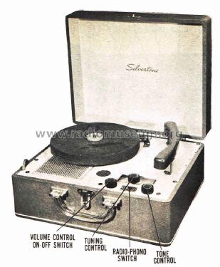 Silvertone 33 Ch= 548.363; Sears, Roebuck & Co. (ID = 2785126) Radio