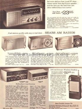 Silvertone 4001 Ch= 132.75901 Order=57K 4001; Sears, Roebuck & Co. (ID = 1690201) Radio