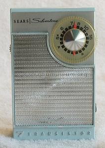 Silvertone 7 Transistor 4208, 4209, 4210; Sears, Roebuck & Co. (ID = 263116) Radio