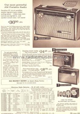 Silvertone 42221 Ch= 528.54960 Order=57K 42221; Sears, Roebuck & Co. (ID = 1687138) Radio