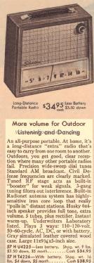 Silvertone 4225 Order=57G 04225; Sears, Roebuck & Co. (ID = 1602721) Radio