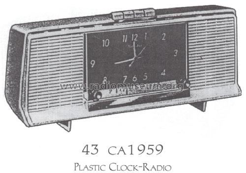 Silvertone 43 Ch= 528.53700 Order=57K 43; Sears, Roebuck & Co. (ID = 1519419) Radio