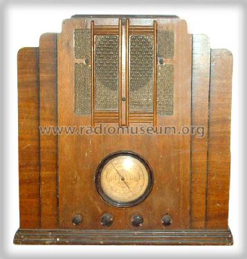 Silvertone 7-Tube Battery Radio Order= 57DM 4424; Sears, Roebuck & Co. (ID = 371794) Radio