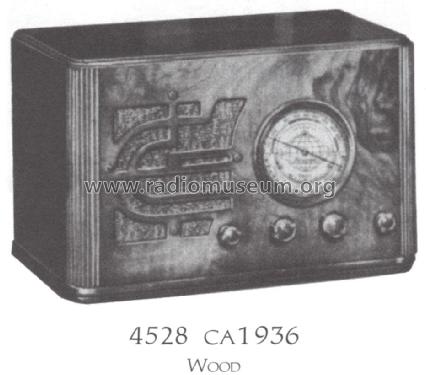 Silvertone 4528 ; Sears, Roebuck & Co. (ID = 1518807) Radio