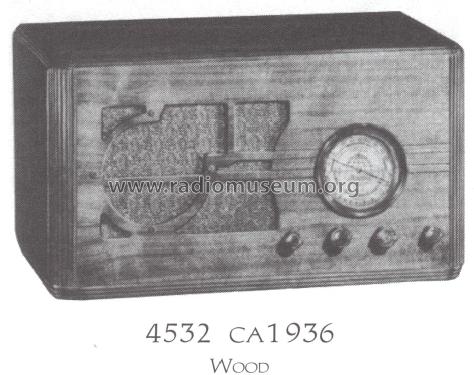 Silvertone 4532 ; Sears, Roebuck & Co. (ID = 1518809) Radio