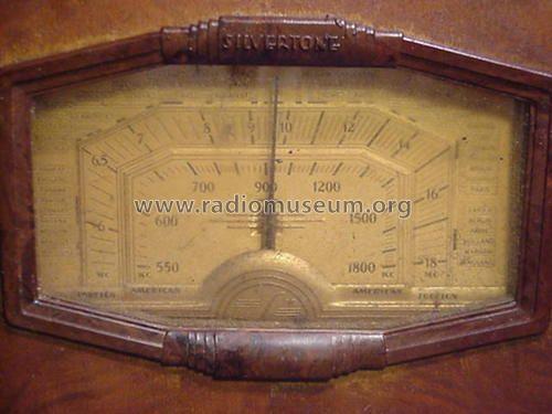 Silvertone Order= 57F 4636 or 67FM 4637; Sears, Roebuck & Co. (ID = 1250609) Radio